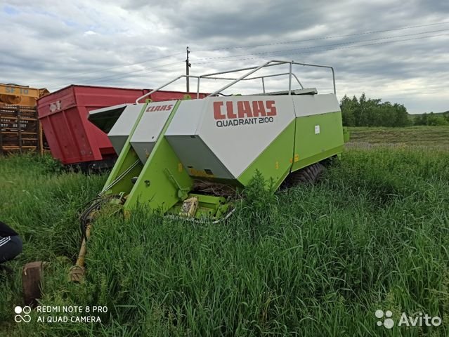 Пресс-подборщик Claas Quadrant 2100