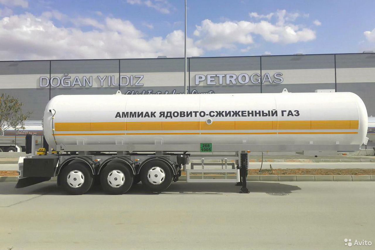 Полуприцеп газовоз Dogan Yildiz DY4 38 м3