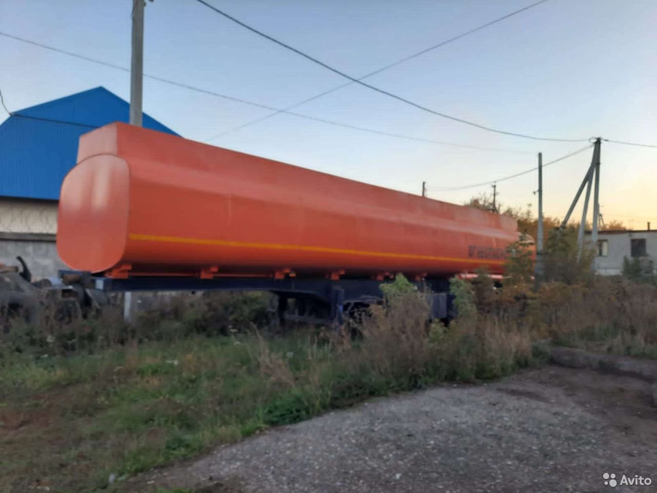 Полуприцеп бензовоз Алексеевка ХИММАШ ппц-45
