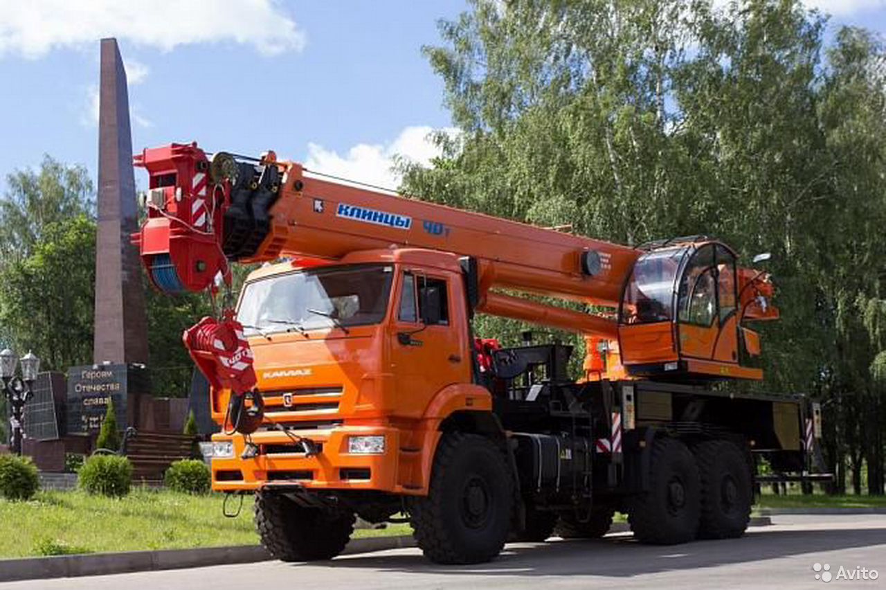 Автокран Клинцы КС-65719-5К на шасси КамАЗ 65222