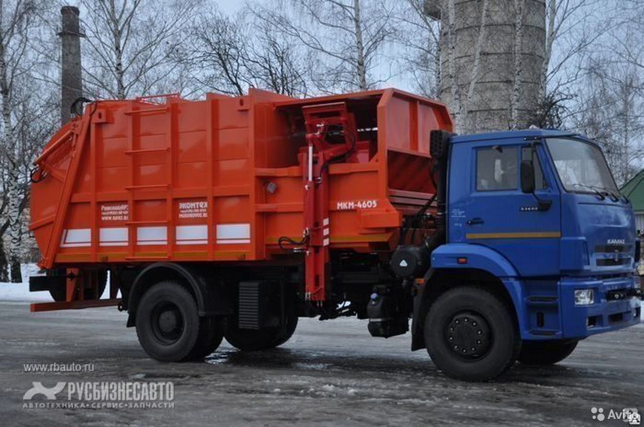Мусоровоз РАРЗ МК-4553-06 на шасси КамАЗ 53605