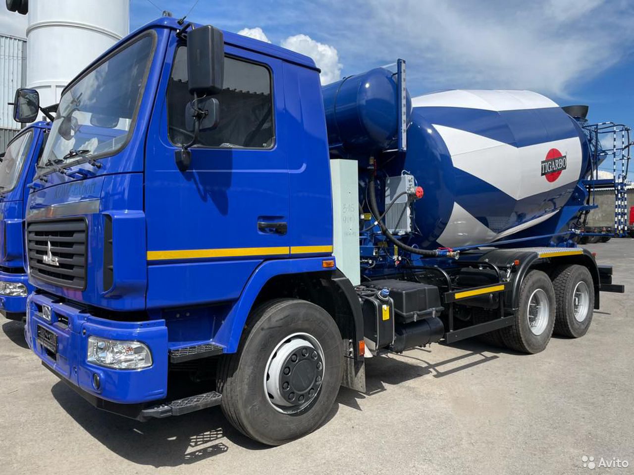 Автобетоносмеситель Tigarbo 69365T на шасси МАЗ 631226-525-042
