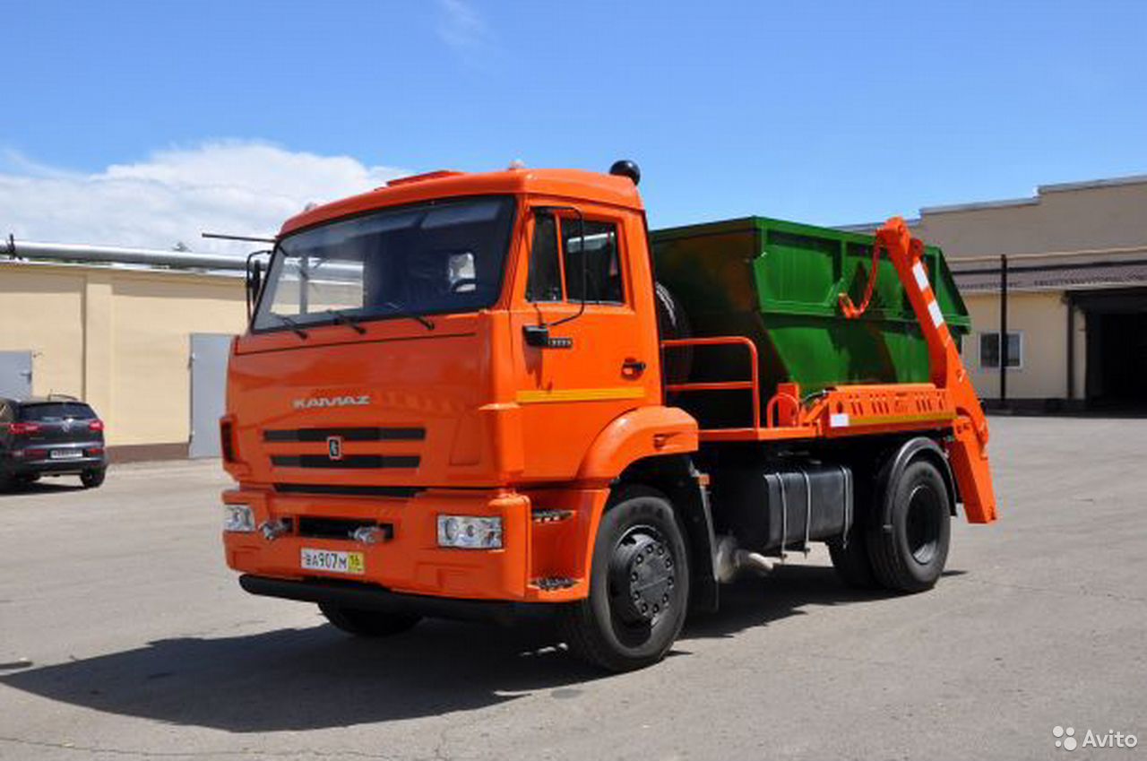 Бункеровоз РАРЗ МК-4512-04 на шасси КамАЗ 43255-3010-69