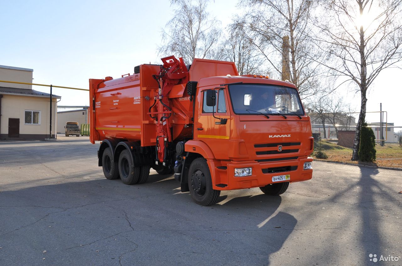 Мусоровоз РАРЗ МК-4554-08 на шасси КамАЗ 65115-3081-48