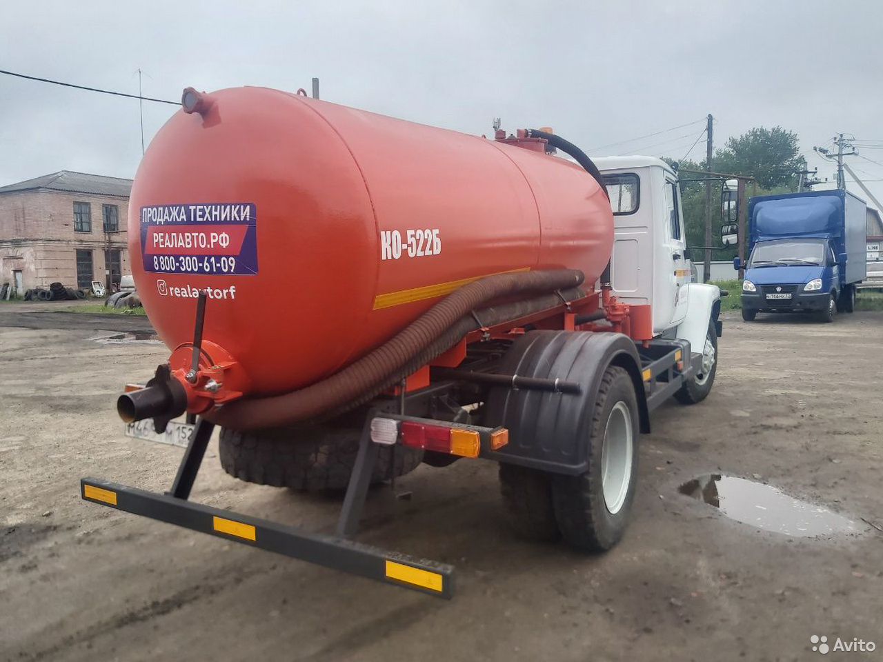 Ассенизатор ГАЗ 3309 КО-522Б