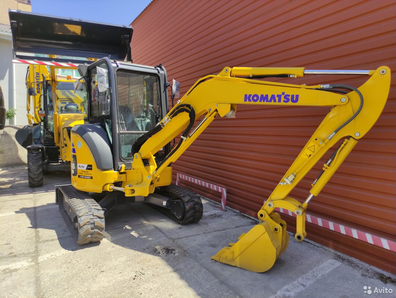 Мини-экскаватор Komatsu PC35MR-3