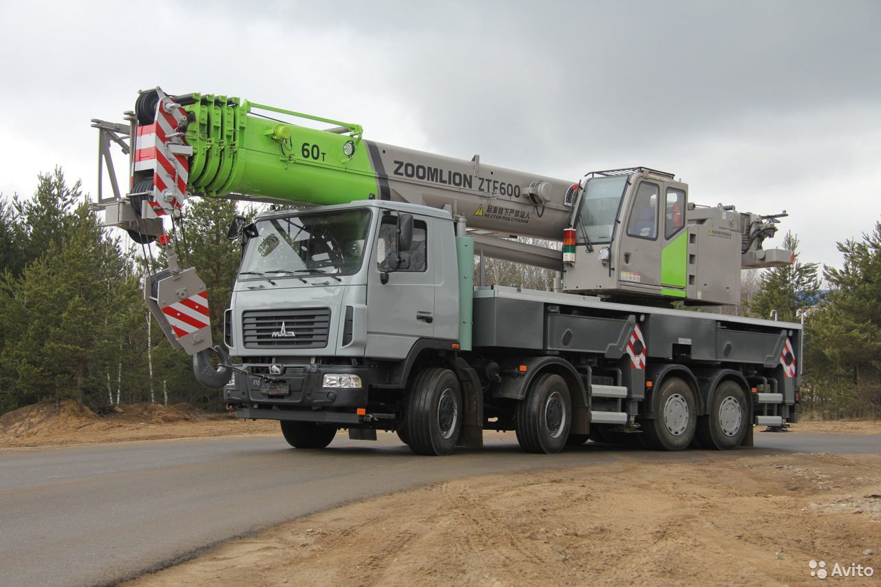 Автокран Zoomlion-MAZ ZMC-60