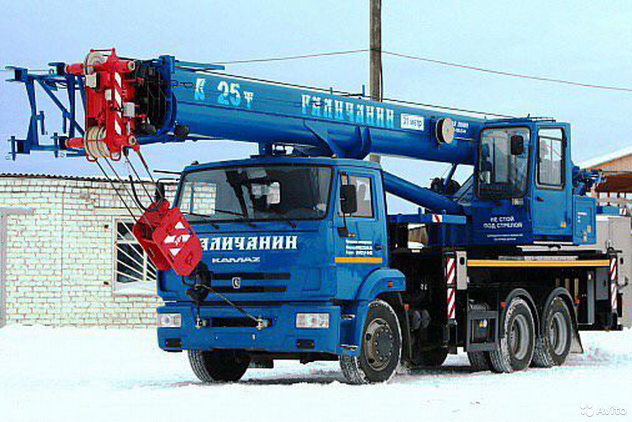 Автокран Галичанин КС-55713-1 на шасси КамАЗ 65115