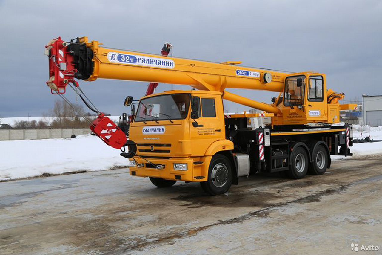 Автокран Галичанин КС-55729-1В-3 на шасси КамАЗ 65115