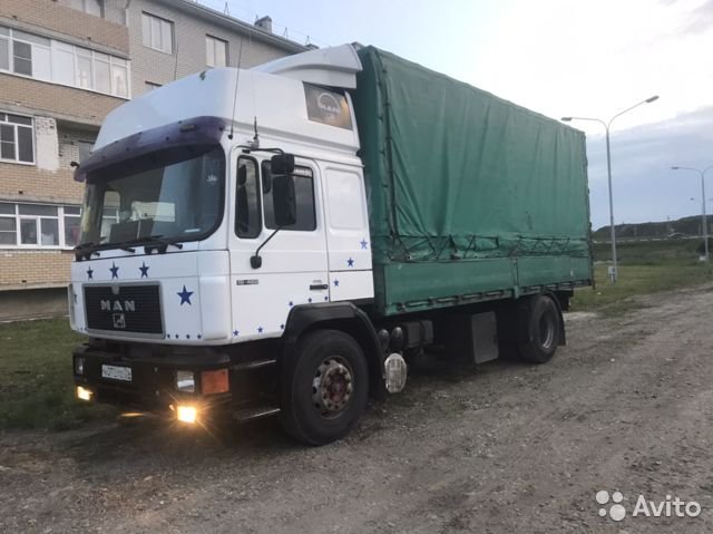 Тентованный грузовик MAN F2000 командор