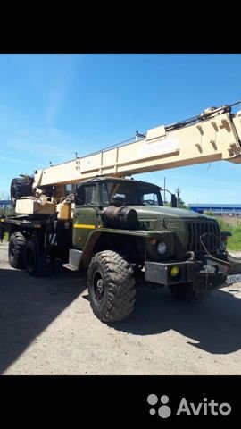 Автокран Юргинец 25т на шасси УРАЛ 55571