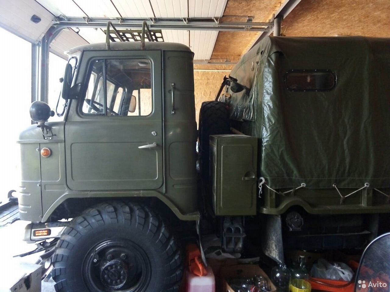 Тентованный грузовик ГАЗ 66