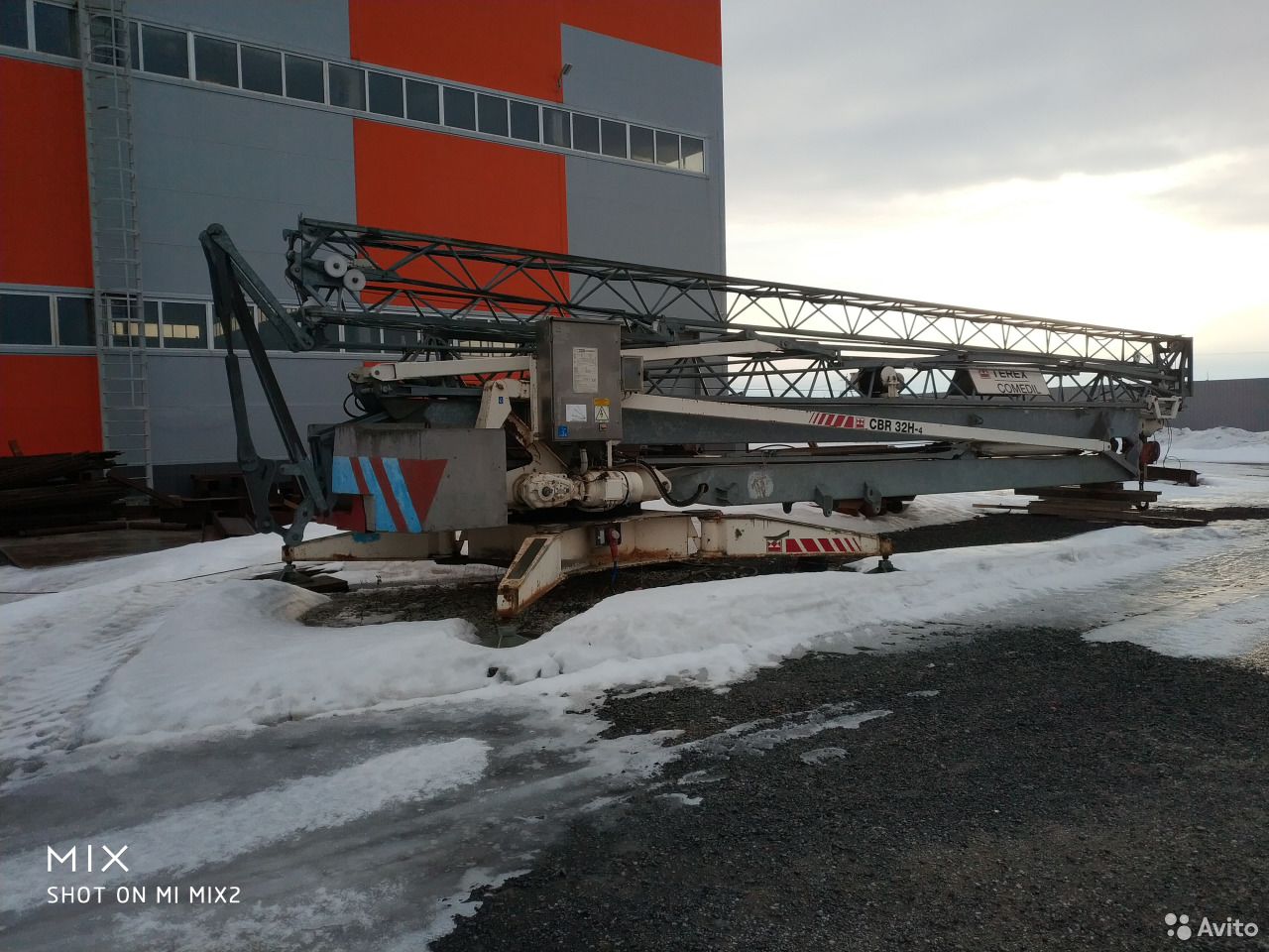 Башенный кран Terex CBR 32