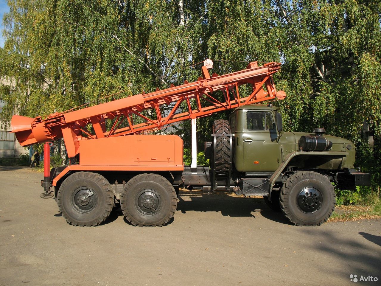 Мобильная буровая установка УРАЛ 4320 МКР-750