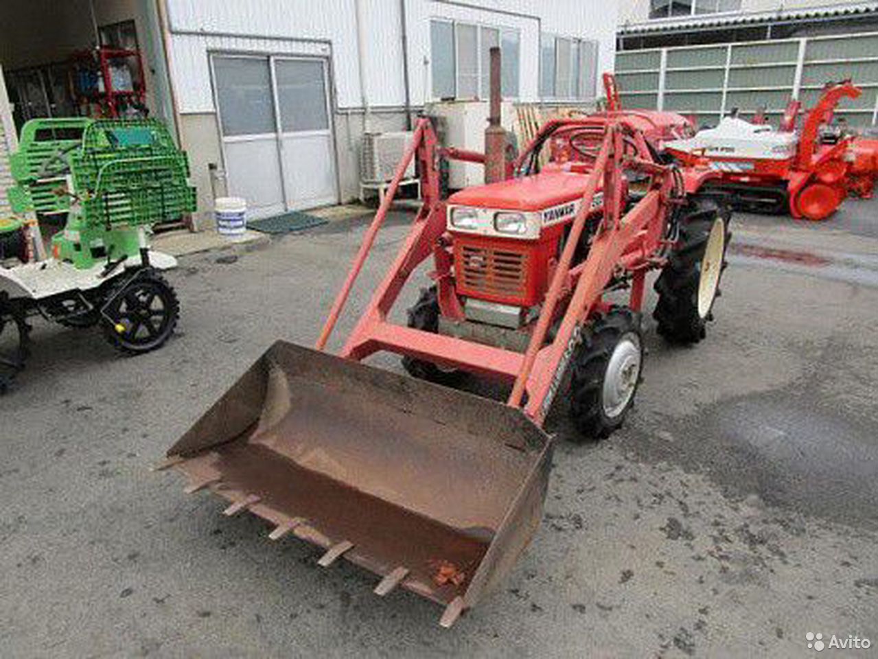 Мини-трактор Yanmar YM1500D с погрузчиком