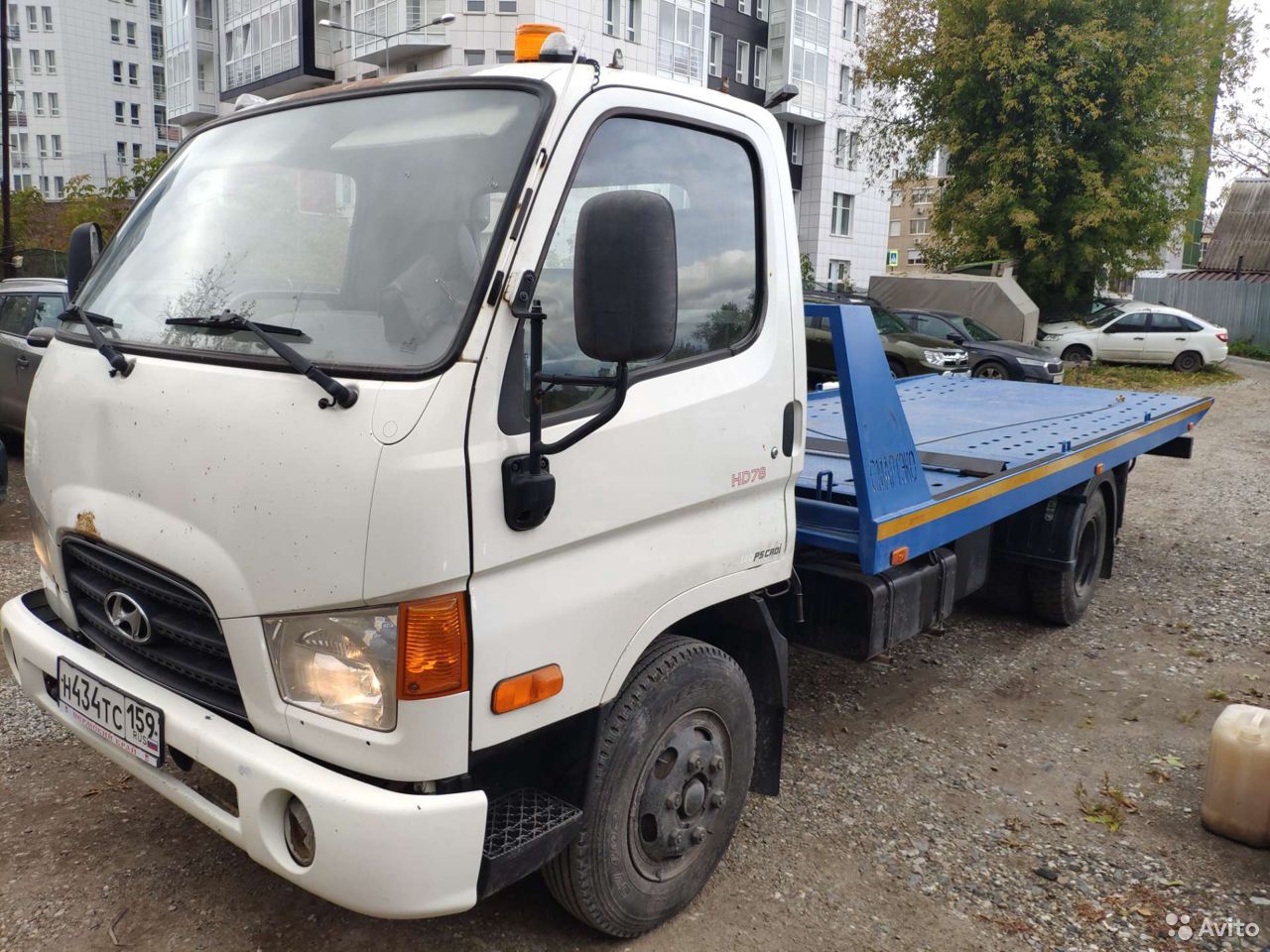 Эвакуатор Hyundai HD78