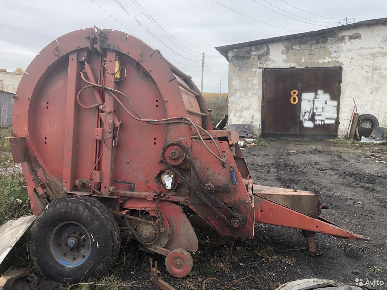Пресс-подборщик Бобруйскагромаш ПР-Ф-180Б