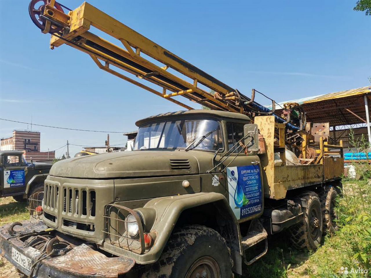 Мобильная буровая установка ЗИЛ 131 УРБ-2А2