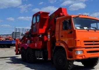Автовышка КамАЗ 43118 с АГП Hansin HS4570