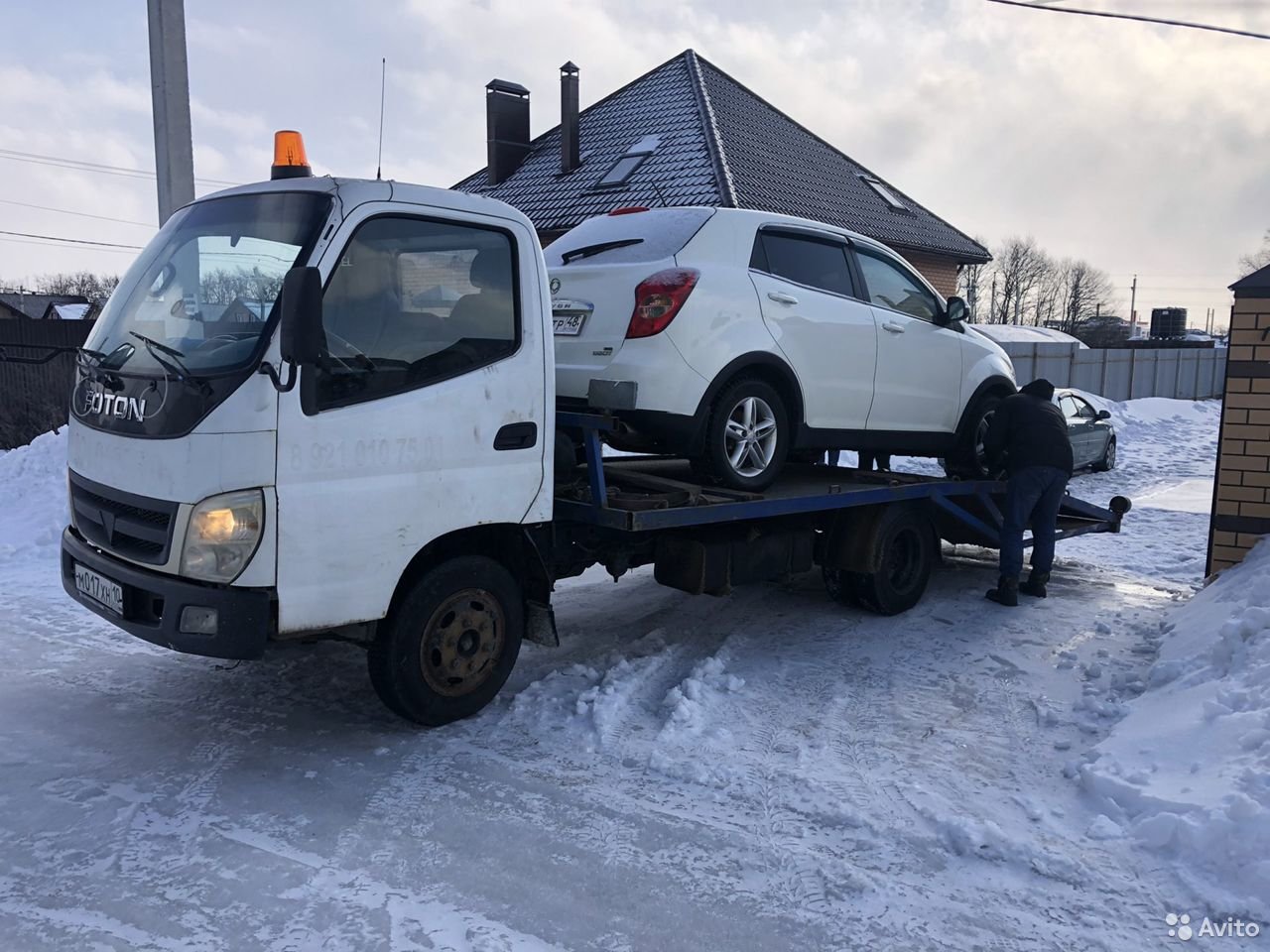 Эвакуатор Foton