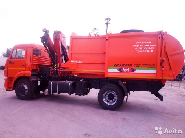Мусоровоз РАРЗ МК-4552-02 на шасси КамАЗ 43253-3010-69