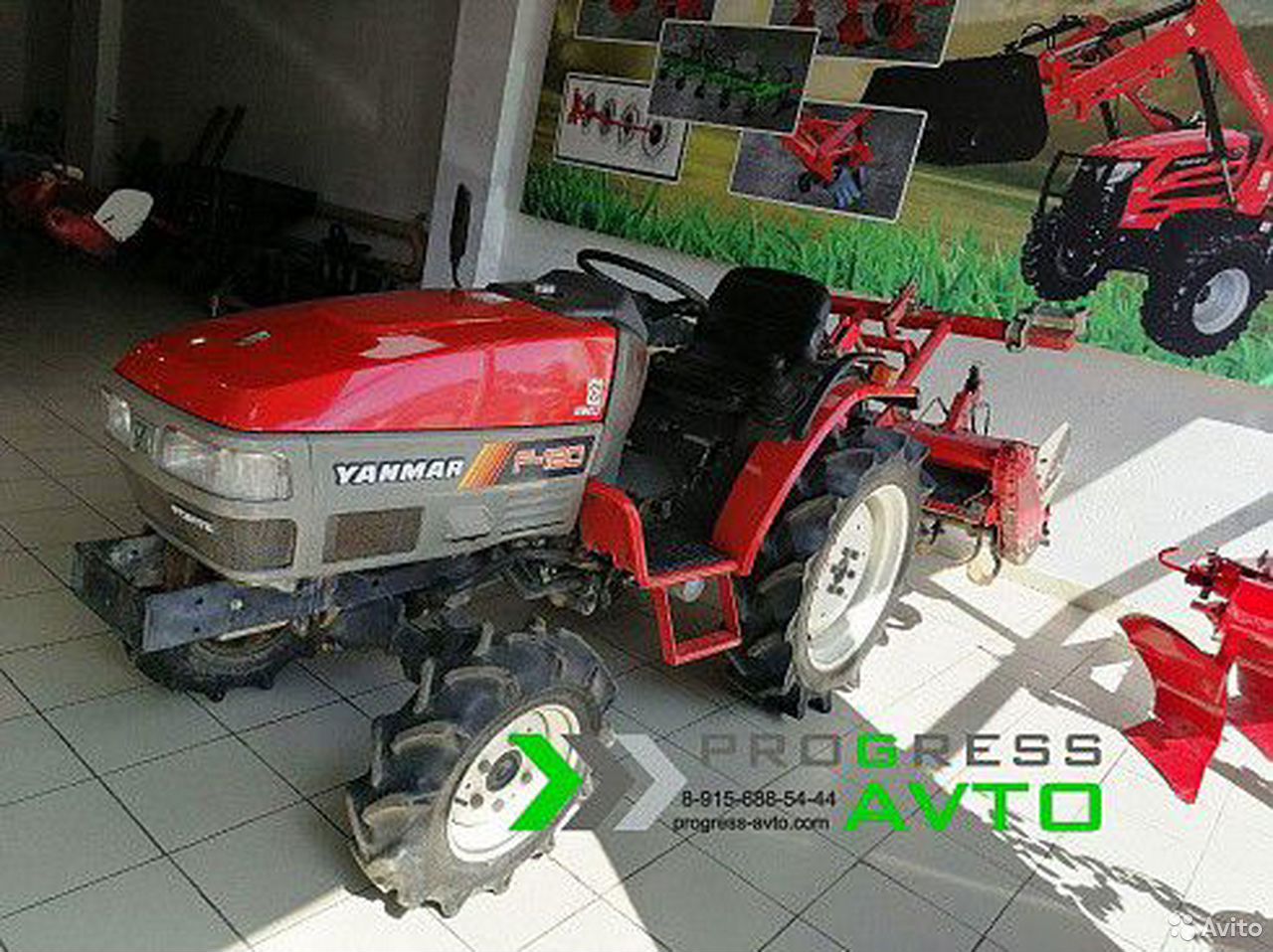 Мини-трактор Yanmar F180