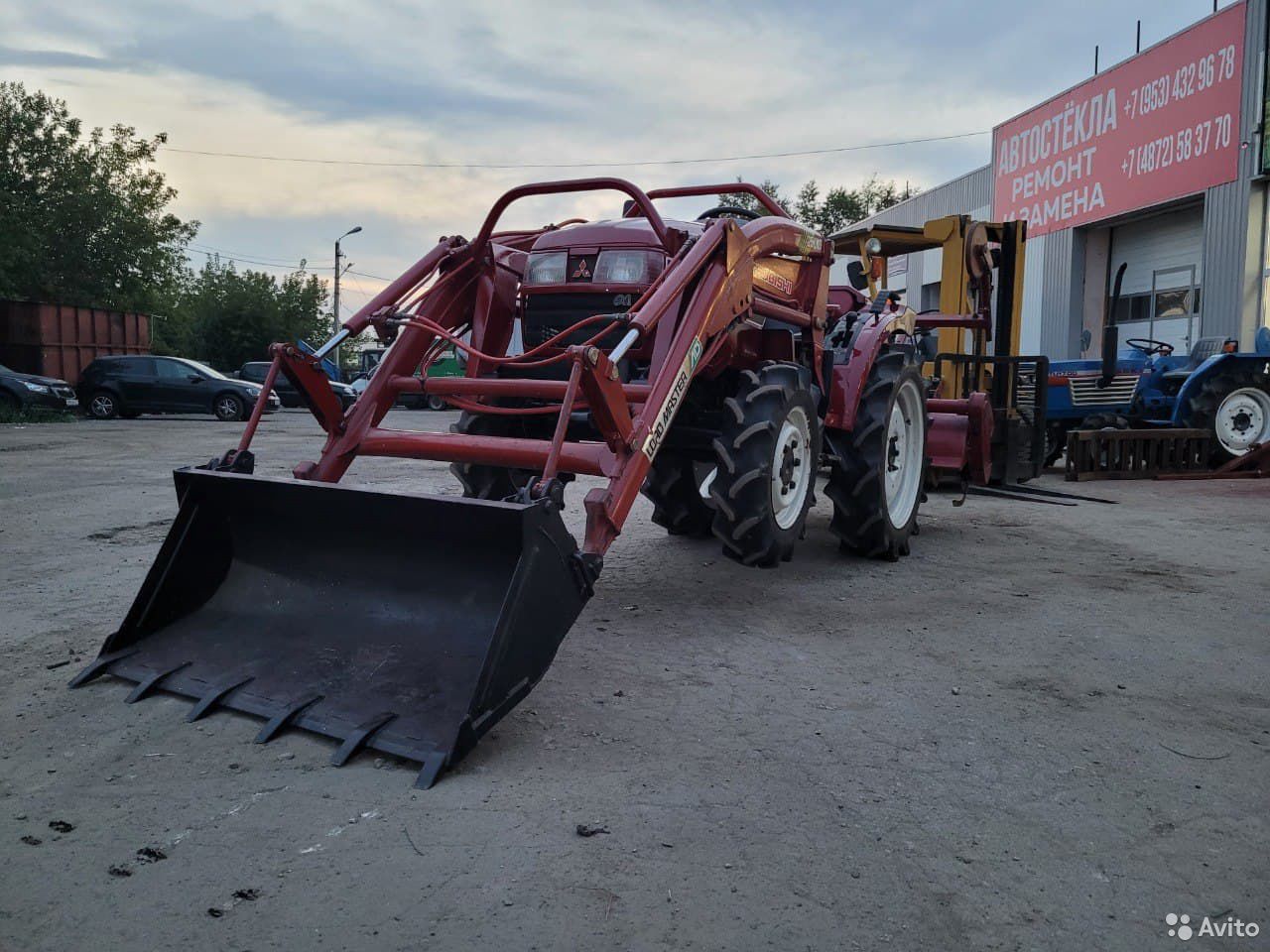 Мини-трактор Mitsubishi MT185 4*4