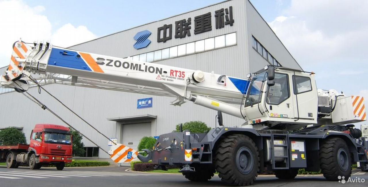 Самоходный кран Zoomlion RT35