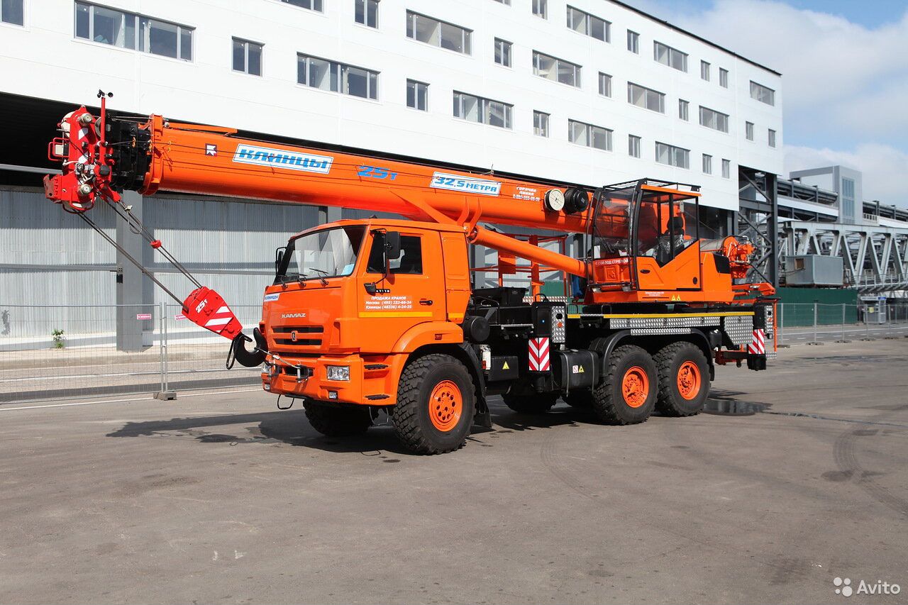Автокран Клинцы КС-55713-5К-4В на шасси КамАЗ 43118