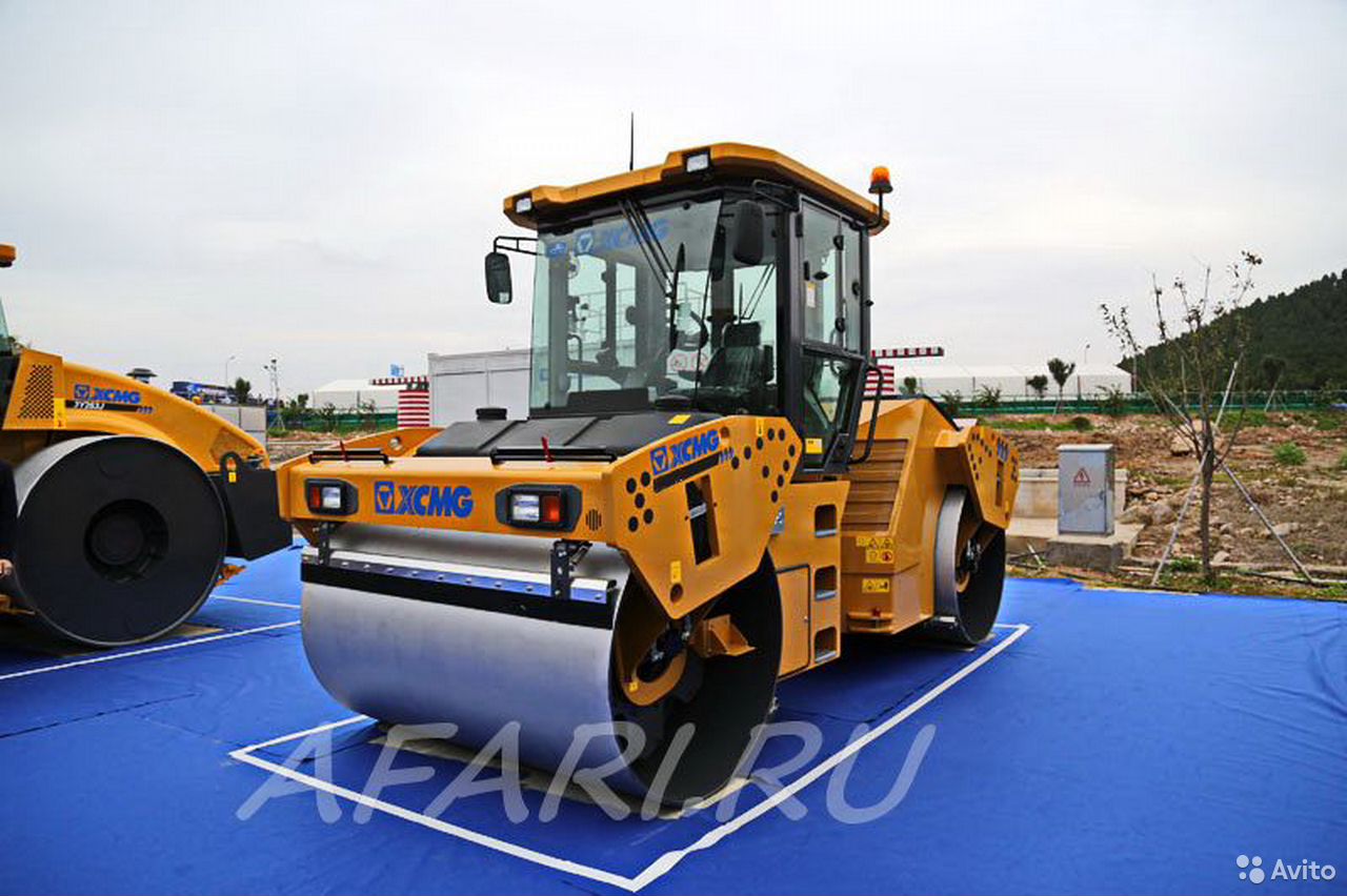 Двухвальцовый каток XCMG XD123
