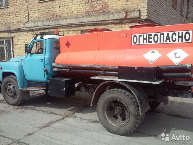 Бензовоз ГАЗ 53 топливозаправщик