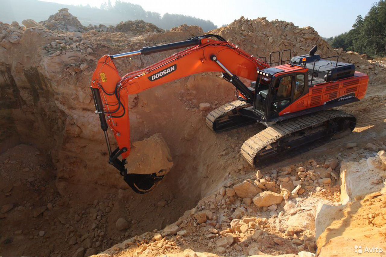 Гусеничный экскаватор DOOSAN DX420LCA