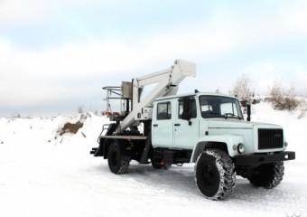Автовышка ГАЗ Садко с АГП Palfinger P200A