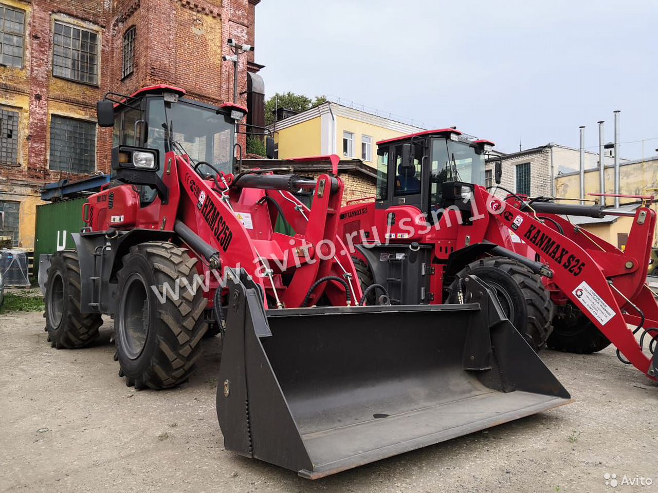Фронтальный погрузчик HZM S25D