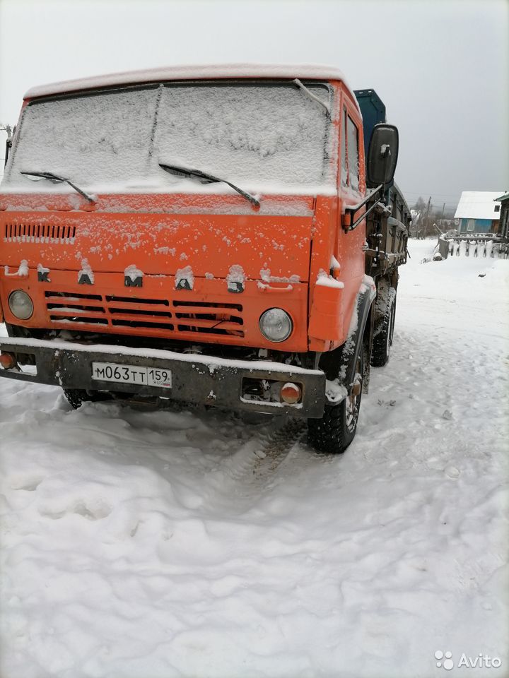 Бортовой грузовик КамАЗ 55102