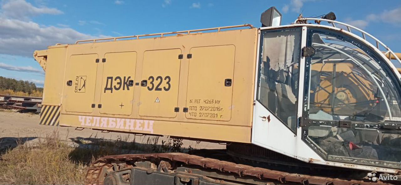 Гусеничный кран ДЭК 321