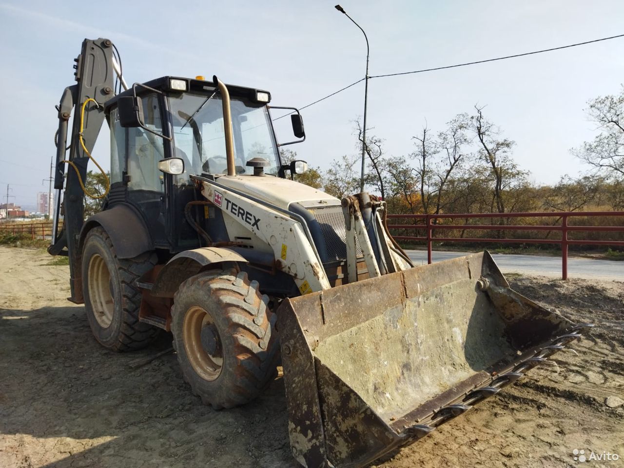 Экскаватор-погрузчик Terex 860