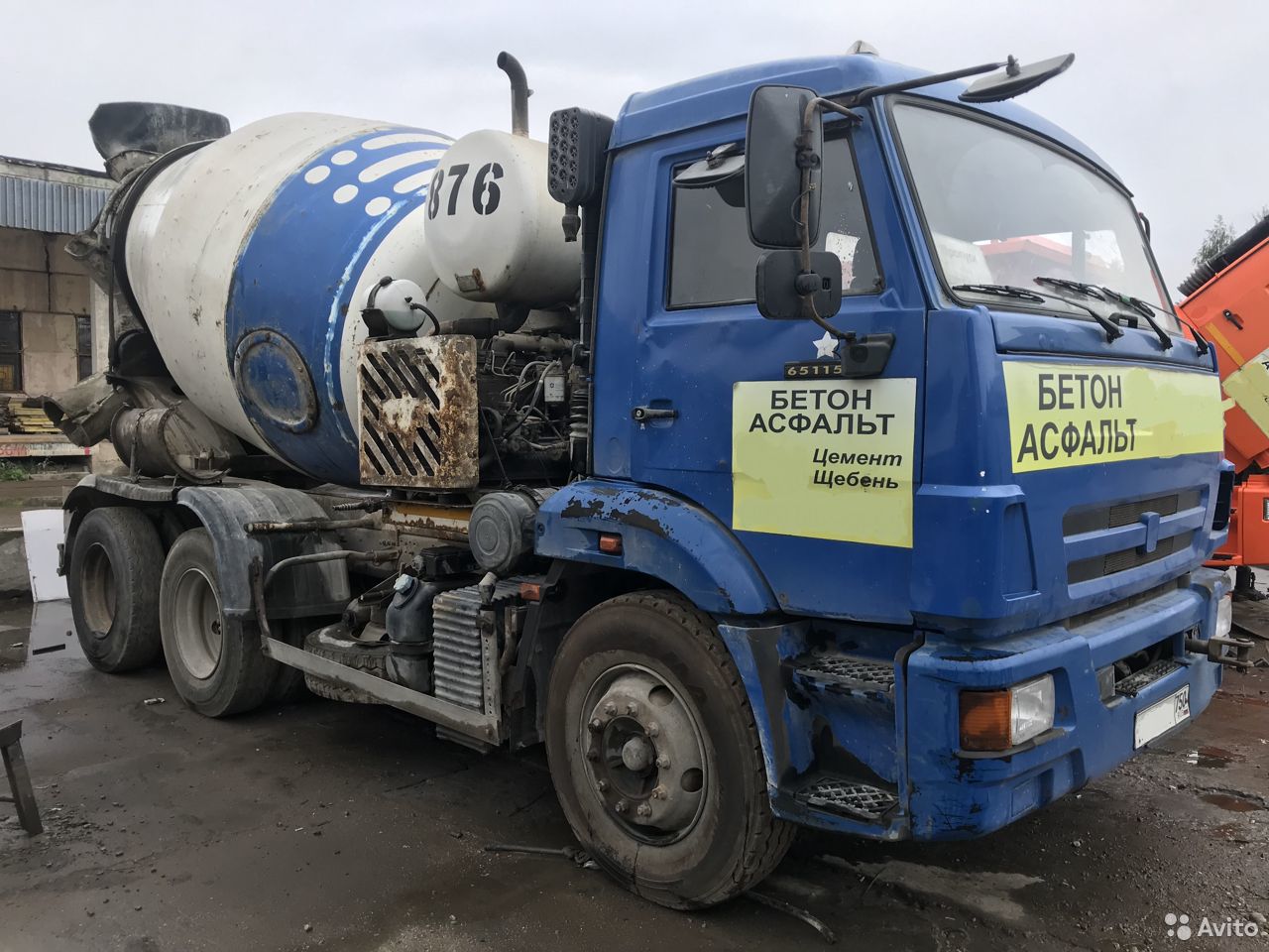 Автобетоносмеситель КамАЗ 65115