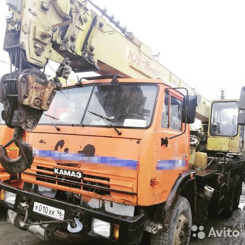 Автокран Юргинец КС-55722 на шасси КамАЗ 5321525