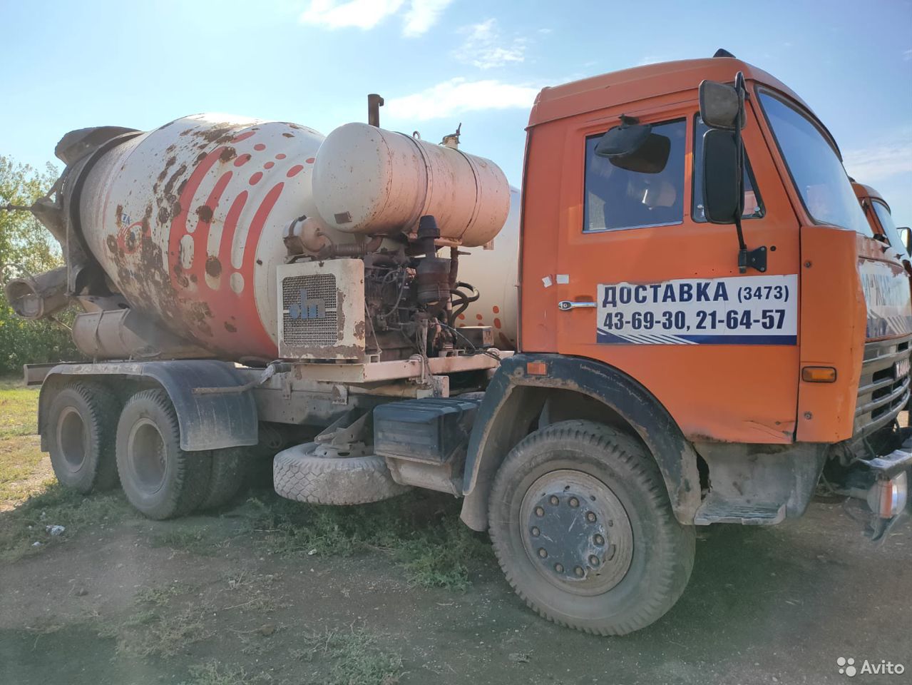 Автобетоносмеситель КамАЗ 358147С