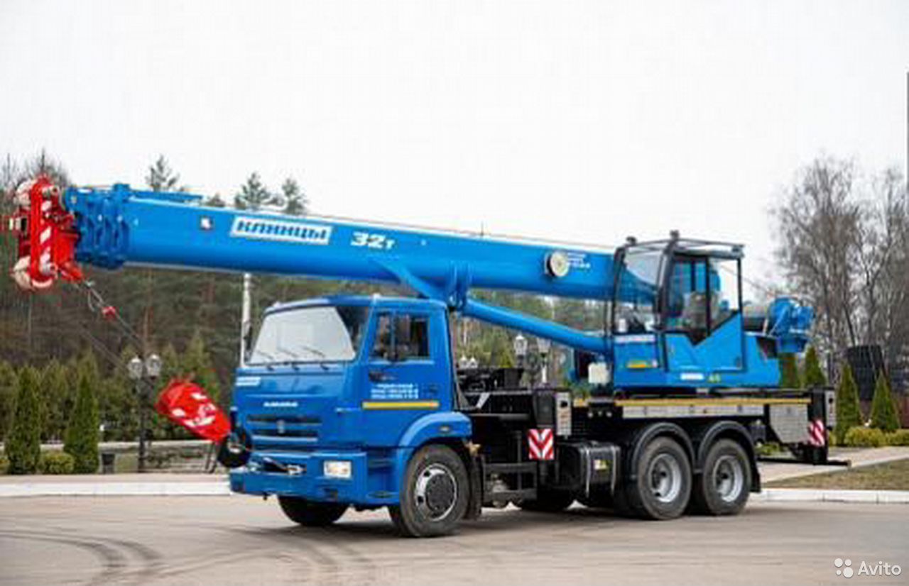 Автокран Клинцы КС-55729-1К-3 на шасси КамАЗ 65115