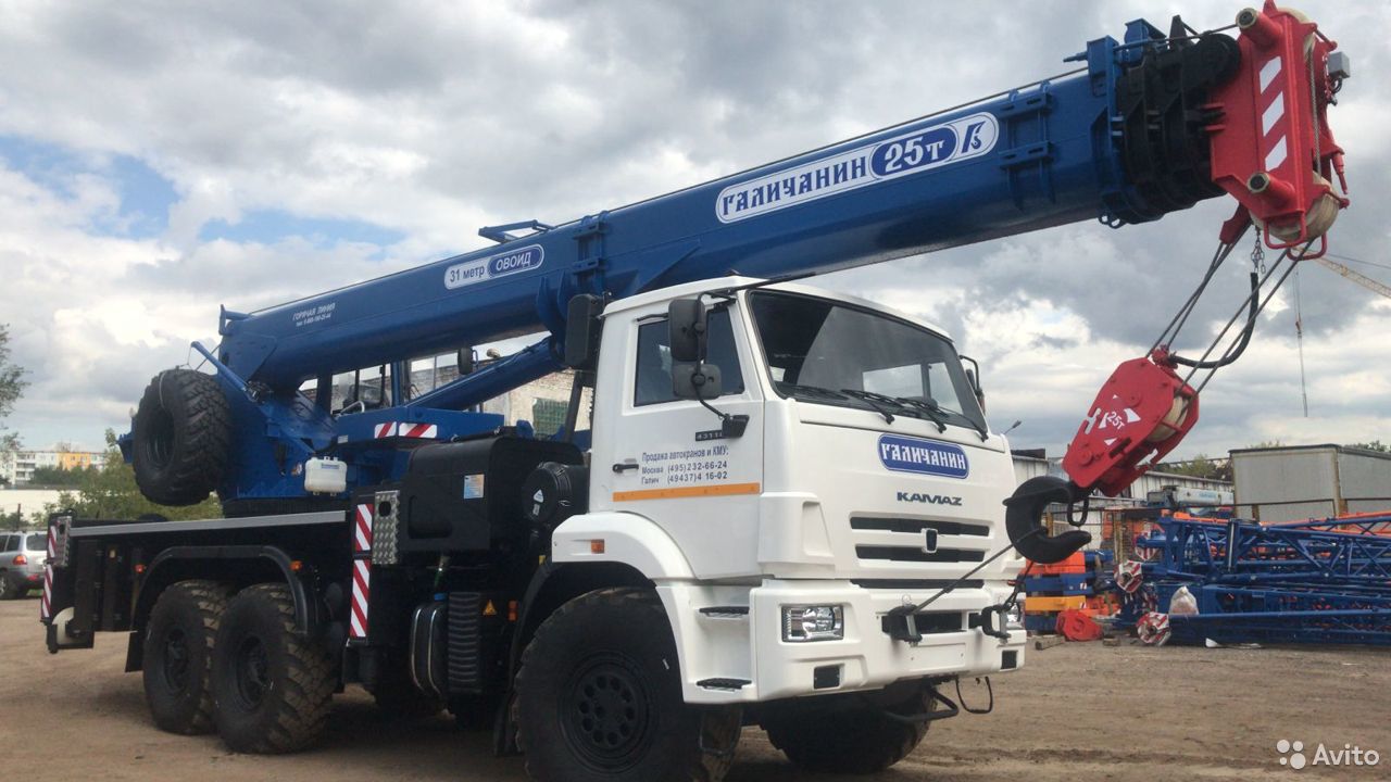 Автокран Галичанин КС-55713-5В-4 на шасси КамАЗ 43118