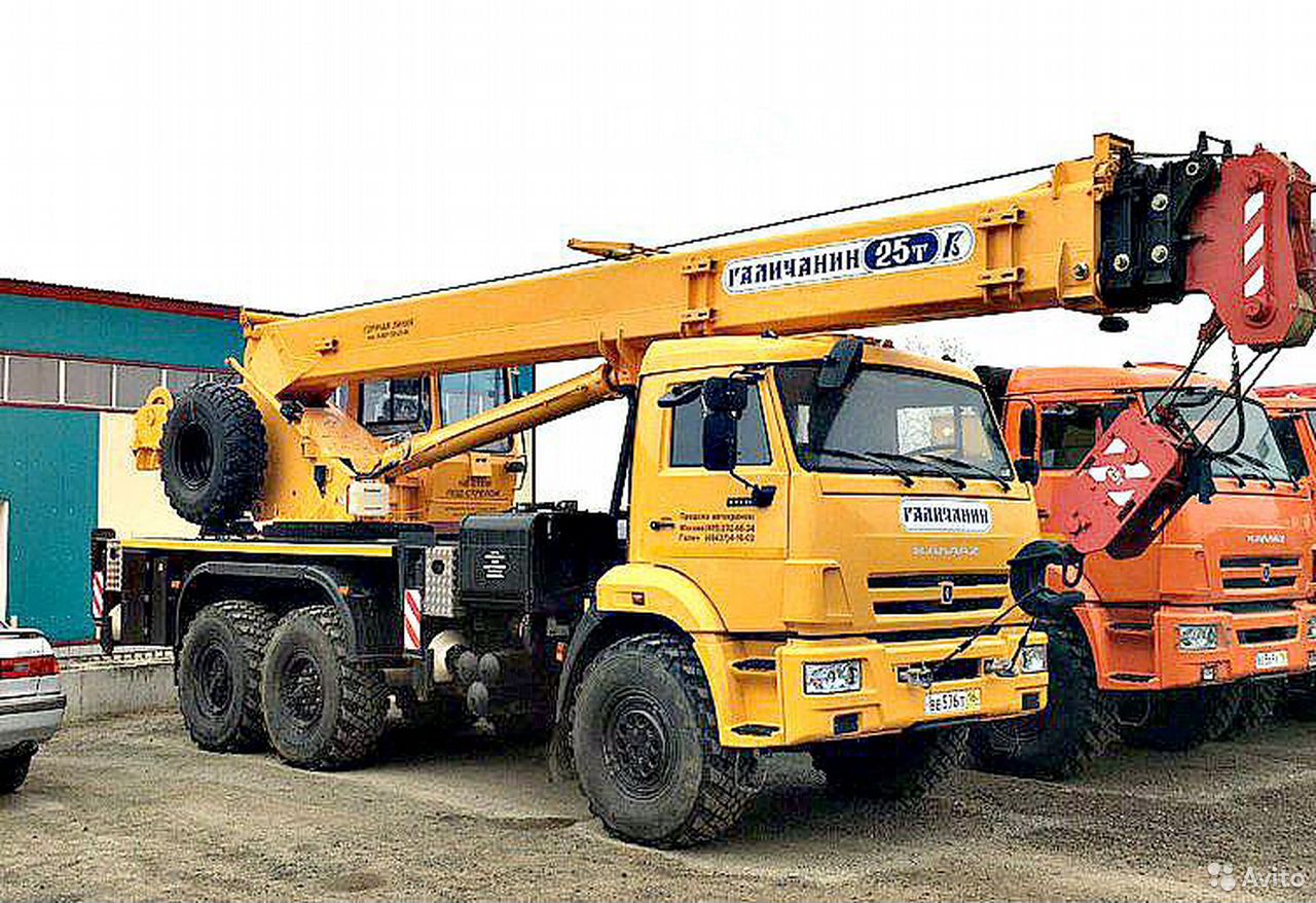 Автокран Галичанин КС-55713-5 на шасси КамАЗ 43118