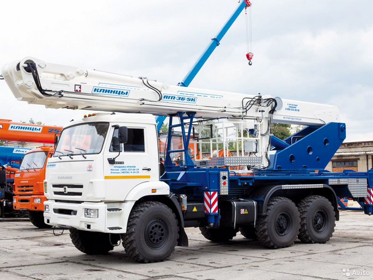 Автокран Клинцы КС-55741-1