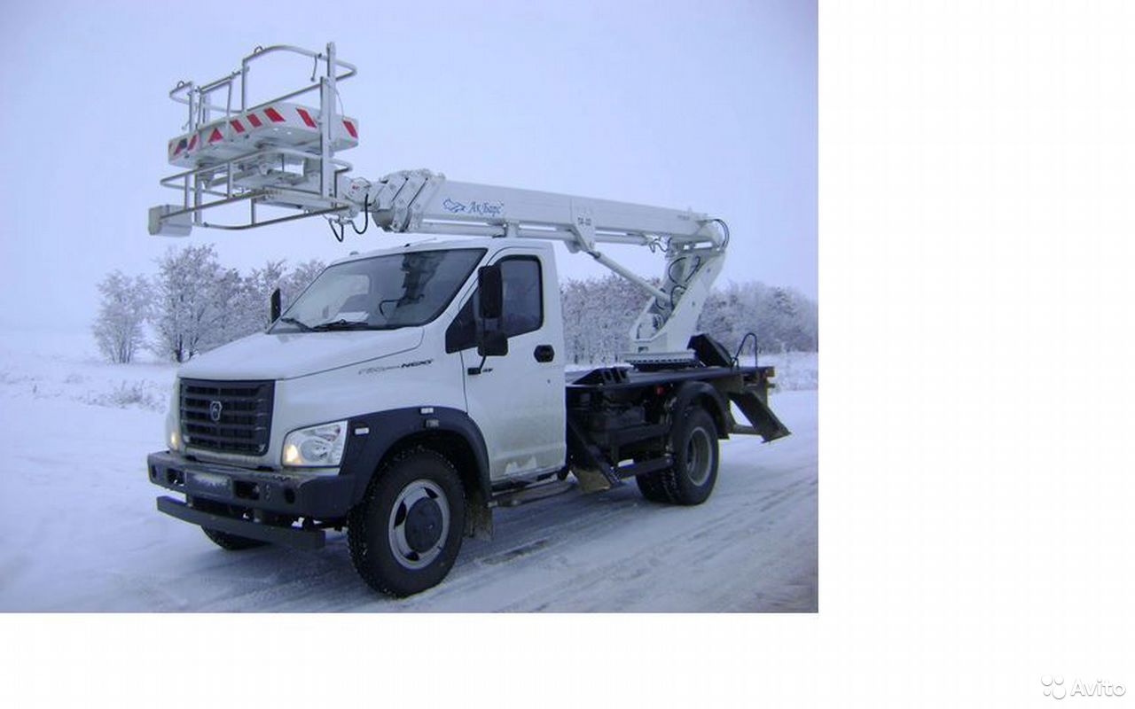 Автовышка ГАЗ ГАЗон Next C41R13 с АГП КЭМЗ ТА-22