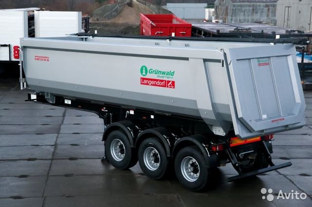 Самосвальный полуприцеп Grunwald 34 м3