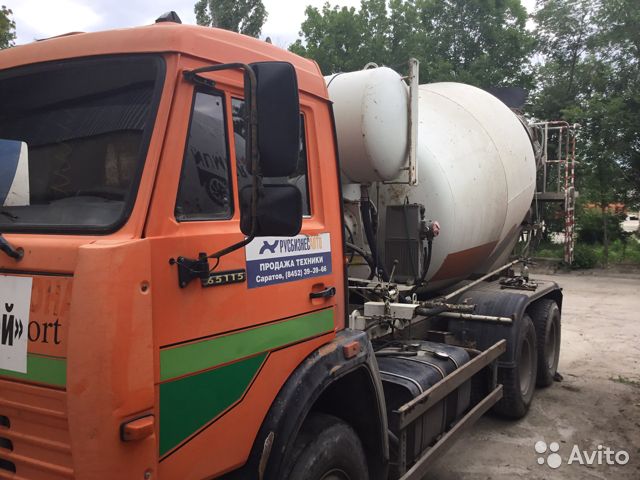 Автобетоносмеситель КамАЗ 65115-62