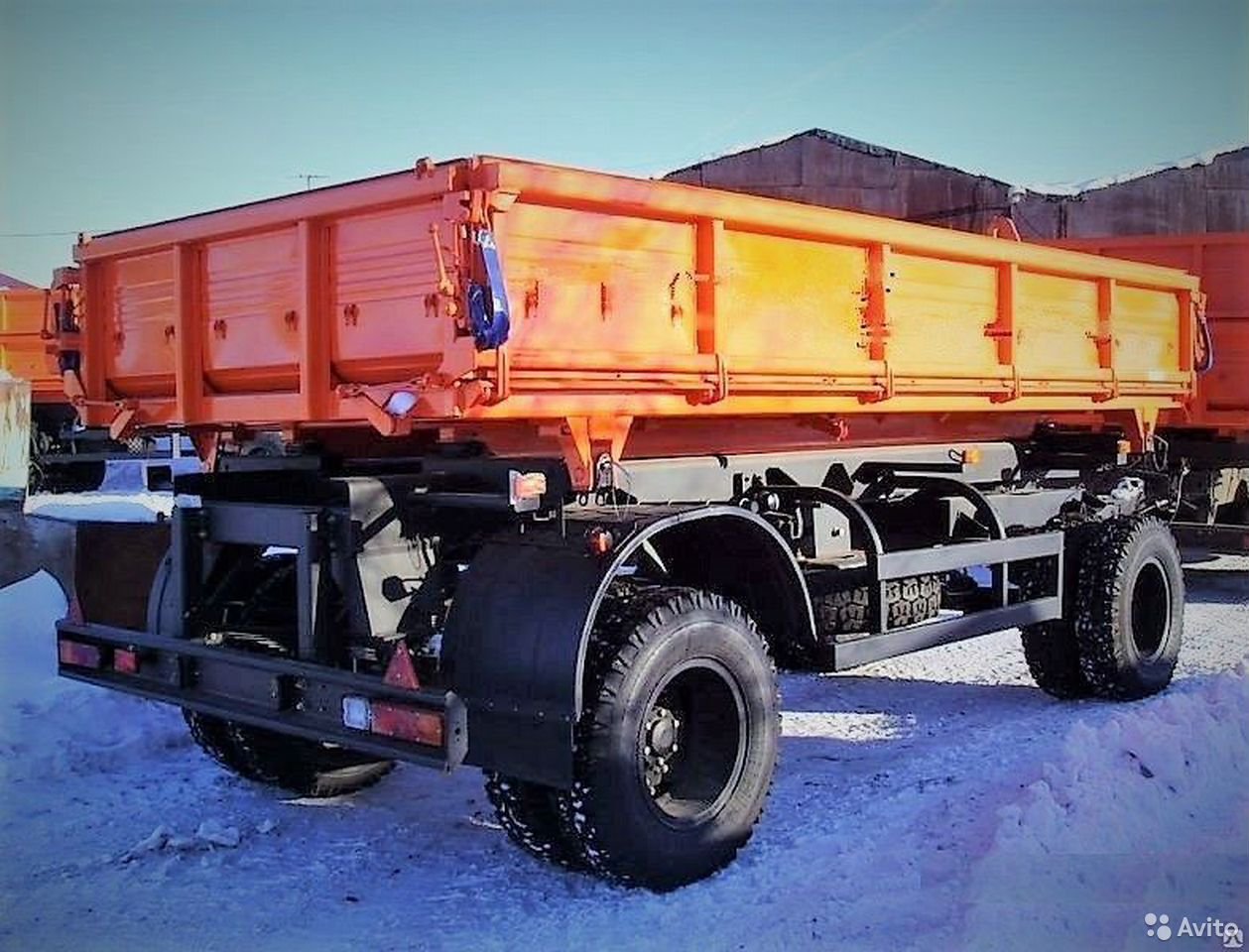 Самосвальный прицеп Нефаз 8560-60-02