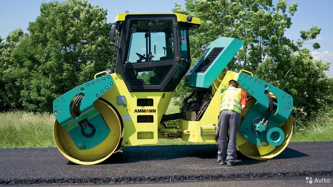 Двухвальцовый каток Ammann AV130X