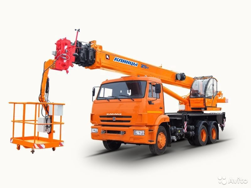 Автокран Клинцы ПКС-55713-1К-3 на шасси КамАЗ 65115